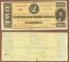T-70 $2 1864 Confederate Currency