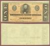 T-71 $1 1864 Confederate currency