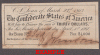 1863 $30 Confederate Bond Coupon