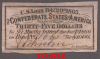 1863 $35 Confederate Bond Coupon