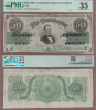 T-50 $50 1862 PMG EF 35