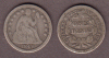 1849 10c US seated liberty silver dime