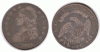 1835 50c US Capped Bust Silver Half Dollar 