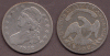 1832 50c US capped bust silver half dollar