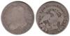 1819 25c Large size US quarter dollar