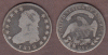 1818 25c US large size silver capped bust quarter