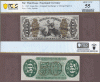 FR-1365 50 Cents Third Issue "Justice" PCGS About Uncirculated 55