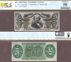 FR-1335 50 Cents Third Issue Coice AU 58