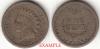 1860 1c Indian Cent