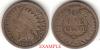 1863 1c Indian Cent