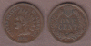 1878 1c US Indian cent