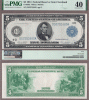 1914 $5.00 FR-859a Cleveland PMG EF-40