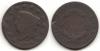 1822 1c US large cent