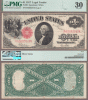 1917 $1.00 FR-39 PMG VF 30