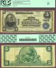 1902 Plain Back $5.00 FR-599  MINNESOTA Large US National PCGS Fine 15