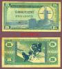 Series 681 5 Cent US military payment certificate