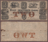 Michigan - $2.00 US Obsolete Bank note