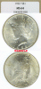 1922 $ Peace silver dollar