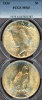 1934 $ PCGS MS 61