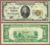1929 $20 FR-1870-C Philadelphia Small Federal Reserve Bank note
