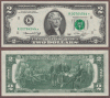 1976 - $2 FR-1935-K* "STAR" US small size federal reserve note