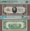 1928 - $20 FR-2402 PMG Very Fine 35 US Gold Certificate 