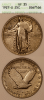 1927-S 25c ANACS VF 35
