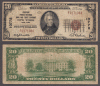 New York New York 1929 $20.00 Type 1 FR-1802-1 Charter 10778