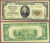 1929 $20.00 Type 2 FR-1802-2 Charter 4178 St.Louis Missouri