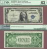 1935-A $1 "STAR" FR-1608* US small size silver certifcate star note blue seal