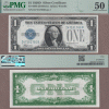 1928-D $1 FR-1604 PMG AU 50