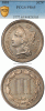 1881 3c Proof 65 US Tree cent nickel PCGS Proof 65