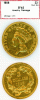 1888 $3.00 US Three Dollar gold