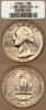 1934 25c "Light Motto" NGC MS 63